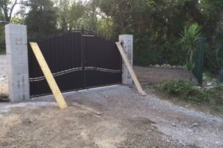 Pose clôture et portail avec piliers à Gignac-la-Nerthe